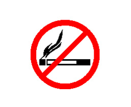 Autocolant fumatul interzis